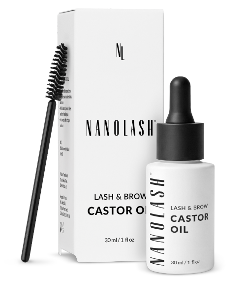 Castor oil for lashes and brows