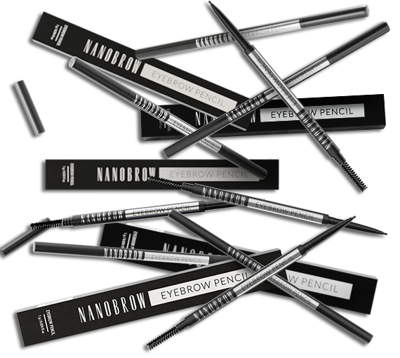 Eyebrow pencils falling down