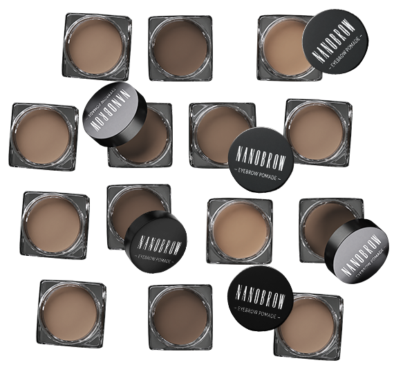 Dark-brown and Light-brown Pomades