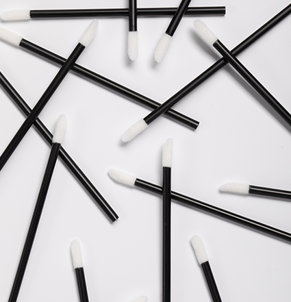 Many Lint Free Applicators lying down together